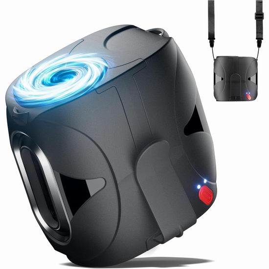 白菜价!历史新低!FULSUNT 6000mAh 便携式腰挂风扇2.5折 9.99加元包邮!续航长达40小时!会员专享! 白菜价!历史新低!FULSUNT 6000mAh 便携式腰挂风扇2.5折 9.99加元包邮!续航长达40小时!会员专享!