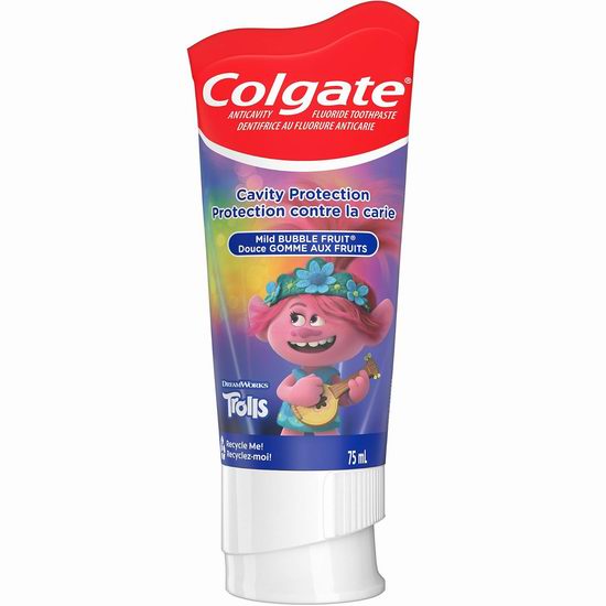Colgate 高露洁儿童防蛀含氟牙膏 1.86加元 Colgate 高露洁儿童防蛀含氟牙膏 1.86加元