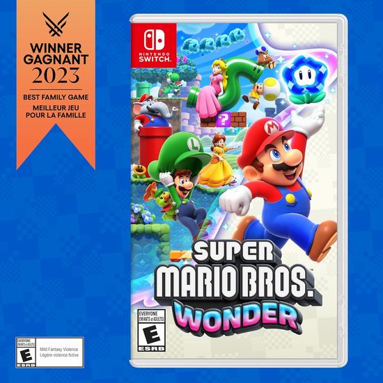  历史最低价！《Super Mario Bros. Wonder 超级马力欧兄弟惊奇》Switch版游戏7.1折 59.96加元包邮！