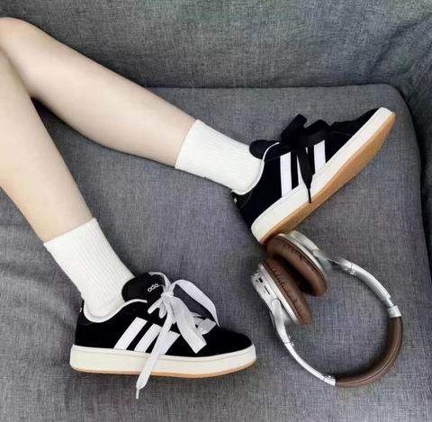 Adidas 大童 Grand Court 00s 黑白运动鞋 35加元(原价 70加元)