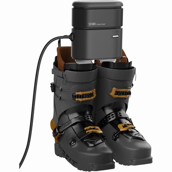  历史新低！SOTHING 90W 超静音鞋靴烘干机5.7折 42.49加元包邮！