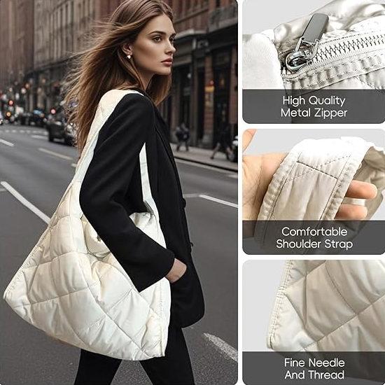  白菜价！历史新低！Bagtopia 时尚泡芙托特包3.3折 10.99加元清仓！5款可选！