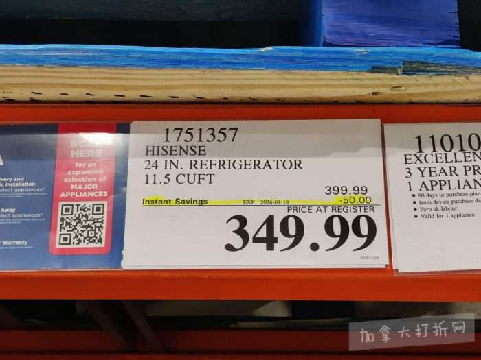 独家！【加东版】Costco店内实拍，有效期至1月11日！善存片.49、大西洋三文鱼.99、维C冲剂.49、迎财爆竹.99、雅顿眼霜.99、乐高行李箱.97、水果果泥.99、橄榄油.99！
