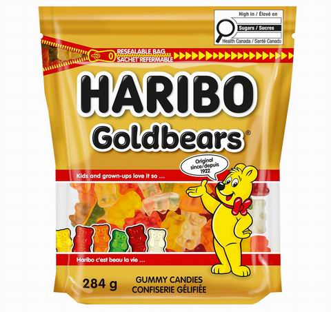  Haribo 水果口味 不含人工色素 金熊软糖 2.98加元（原价 4.97加元）