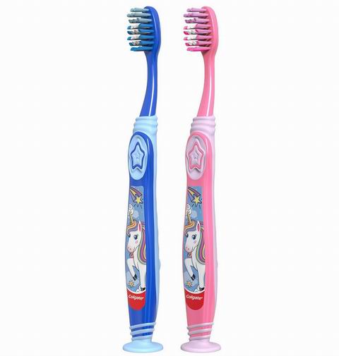 Colgate 高露洁儿童全尺寸牙刷2支装  4.74加元（原价 7.4加元）！每支 2.37加元