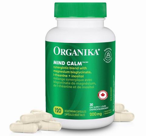 Organika 舒缓心神胶囊120粒 17.45加元(原价 34.99加元) !帮助平静思绪、缓解压力