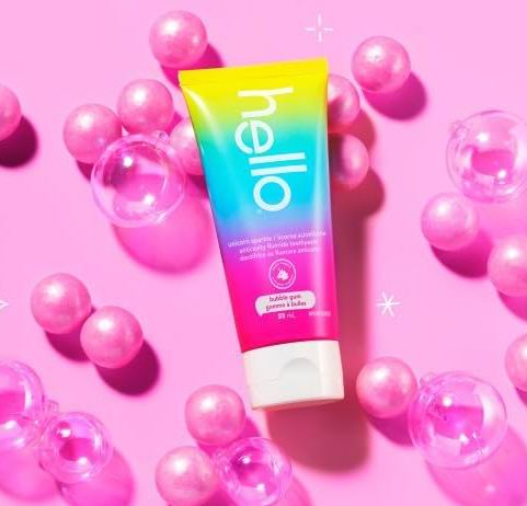  Hello 独角兽闪亮 天然泡泡糖口味 儿童含氟牙膏88毫升 5.67加元（原价 7.99加元）