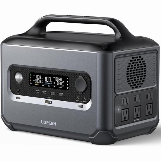 疑似超级Bug价！历史新低！UGREEN PowerRoam 1200 1024Wh 2500瓦 便携式备用电源/移动电源2.3折 299.99加元包邮！