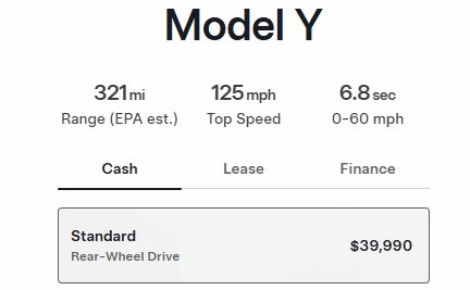 不到5万!特斯拉Model Y平民版加拿大开售!竟比美国还便宜!