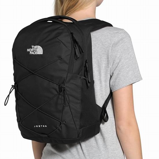 The North Face Jester 笔记本背包7折 69.99加元包邮！美国脊椎协会认可产品！