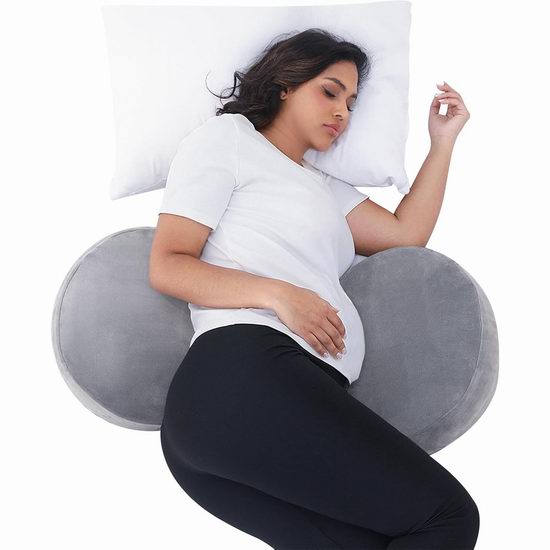 白菜价!历史新低!Yunari 记忆海绵孕妇侧睡支撑枕3.3折 19.99加元!2色可选! 白菜价!历史新低!Yunari 记忆海绵孕妇侧睡支撑枕3.3折 19.99加元!2色可选!