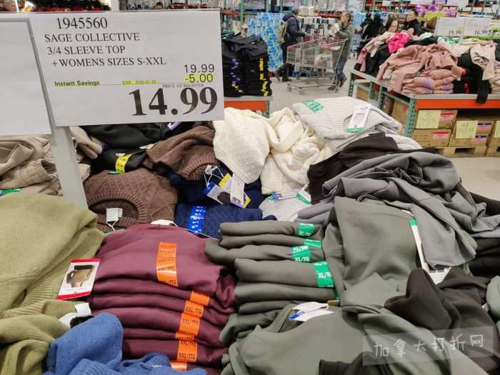 独家！【加东版】Costco店内实拍，有效期至1月18日！阿迪毛夹克.99、Bench马甲.99、红鲑鱼减、老豆腐.99、照烧鸡饭.99、巧克力奶.99、益生菌软糖.99、卫生巾.49！
