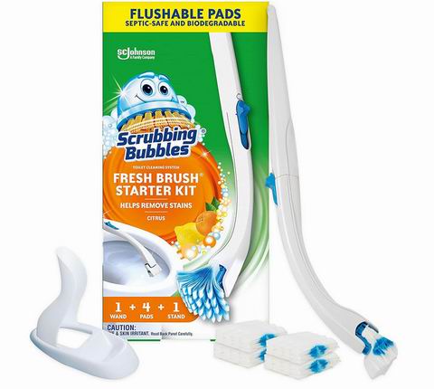 Scrubbing Bubbles 柑橘香 马桶清洁系统入门套装 16.52加元(原价 20.99加元)