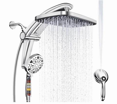 Razime 雨淋式高压淋浴喷头+手持花洒套装 89.99加元（原价 199.99加元）