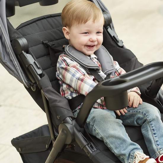 历史新低!Evenflo Folio 3 大三轮婴儿推车+提篮5.1折 279.86加元包邮!