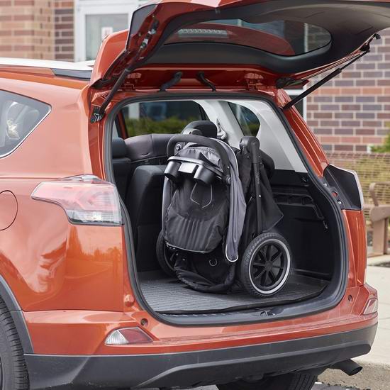 历史新低!Evenflo Folio 3 大三轮婴儿推车+提篮5.1折 279.86加元包邮!