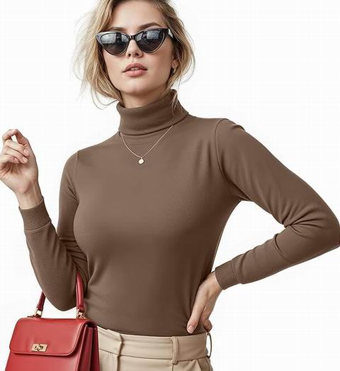  NY Threads女士保暖长袖高领打底衫/内衣 12.99加元（原价 29.99加元）！2色可选