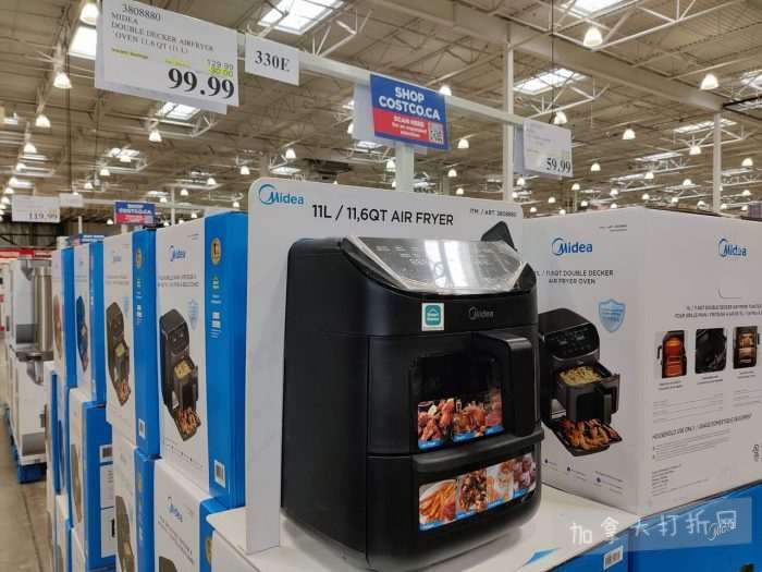 独家！【加东版】Costco店内实拍，有效期至1月25日！美的豆浆机.99、虎头衫.99、冰酒.99、雪肌精保湿.99、空气炸锅.99、吸顶灯.99、大白兔奶糖.99、蘑菇干.99！