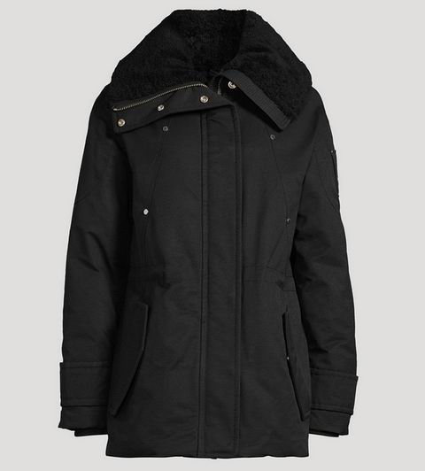 Moose Knuckles Aurora 毛领羽绒服 647加元（原价 1295加元）