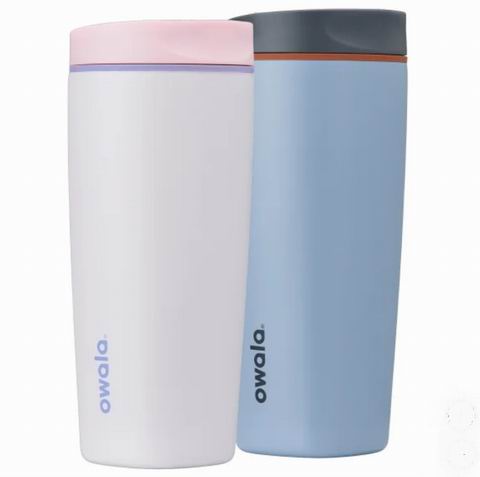 Owala SmoothSip  590毫升滑动式不锈钢保温杯/咖啡杯2件套 39.97加元