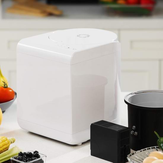  Airthereal Revive 2.5升 高颜值电动厨余垃圾堆肥机5.1折 204.99加元包邮！2色可选！会员专享！