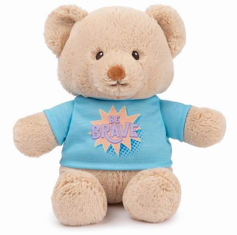  GUND “Be Brave” 12英寸环保信息泰迪熊 14.77加元（原价 23.79加元）