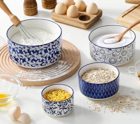  vancasso Selene 系列陶瓷碗4件套 64.89加元（原价 89.62加元）