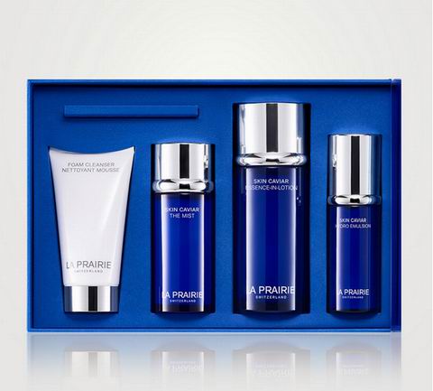 瑞士顶级贵妇级护肤品！La Prairie 莱珀妮蓝鱼子精华4件套 522加元（价值 777加元）