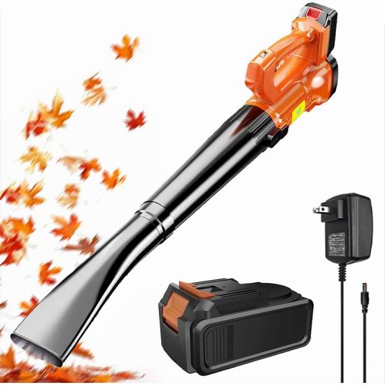  白菜价！历史新低！HURRISE 3000瓦 无绳电动吹扫机2折 34.94加元清仓！