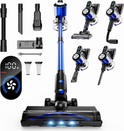  OEARE 500瓦/48千帕无线吸尘器 79.99加元（原价 89.99加元）