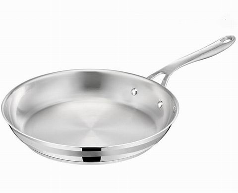  T-FAL Jamie Oliver 24 厘米无涂层不锈钢煎锅 29.99加元（原价 34.99加元）