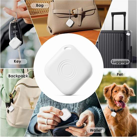 白菜价!历史新低!Hongtop H 防丢神器 GPS智能追踪定位器4件套3.2折 12.99加元!单个仅3.24加元!