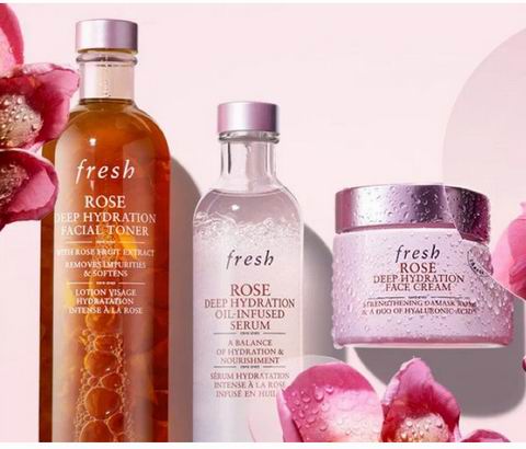 Fresh王牌玫瑰系列 7.5折！超值套装变相5.1折！大豆洁面乳+ 玫瑰爽肤水+玫瑰面霜 50.25加元（价值 97加元）