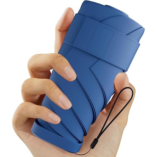  白菜价！历史新低！Copulan UPF 50+ 防晒防雨防风 迷你折叠伞2.5折 9.99加元！2色可选！