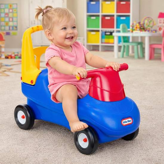  历史新低！Little Tikes Push and Ride 小泰克 推骑二合一 幼儿学步车4折 29.99加元！