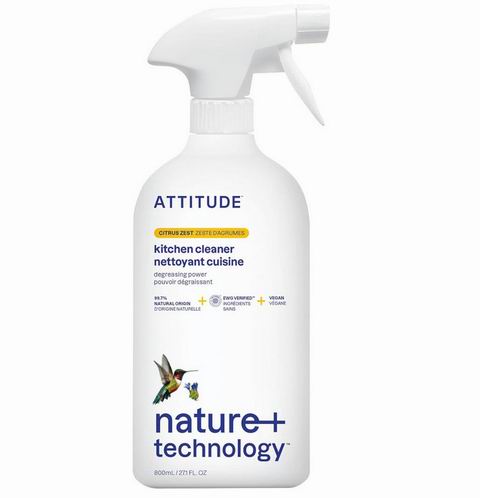 ATTITUDE 厨房清洁剂 强效去油 柑橘香型 800毫升 4.55加元(原价 5.99加元) ATTITUDE 厨房清洁剂 强效去油 柑橘香型 800毫升 4.55加元(原价 5.99加元)