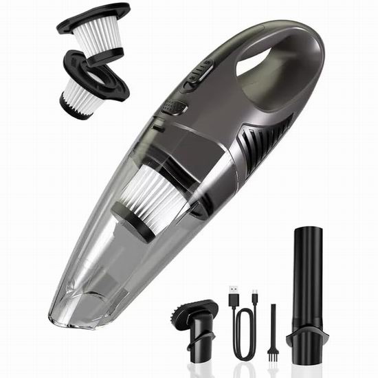 历史新低!SERVOMASTER 手持式无绳吸尘器5折 19.99加元包邮! 历史新低!SERVOMASTER 手持式无绳吸尘器5折 19.99加元包邮!