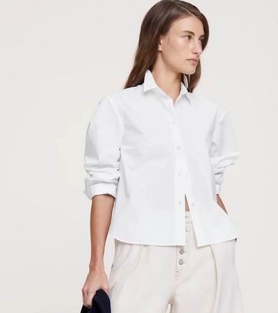 白菜价!Banana Republic 折扣区服饰4折起+额外8折:羊毛混纺T恤 23.99加元、衬衫 31.99加元、羊毛混纺高领T恤 39.99加元