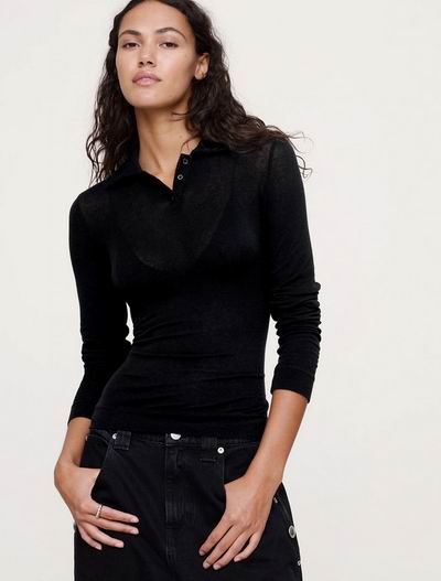 白菜价!Banana Republic 折扣区服饰4折起+额外8折:羊毛混纺T恤 23.99加元、衬衫 31.99加元、羊毛混纺高领T恤 39.99加元