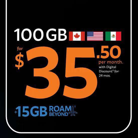 秒杀黑五!Freedom美加墨+全球漫游套餐限时7.5折!低至$24.25!