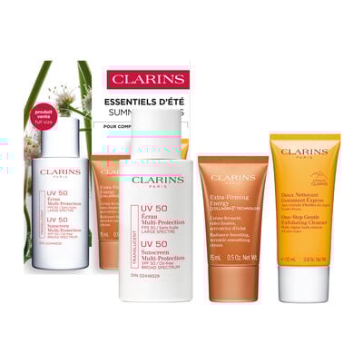 Clarins 娇韵诗亲友会大促,全场7折+或满送价值84加元4件套大礼包!抢双萃精华超值装!