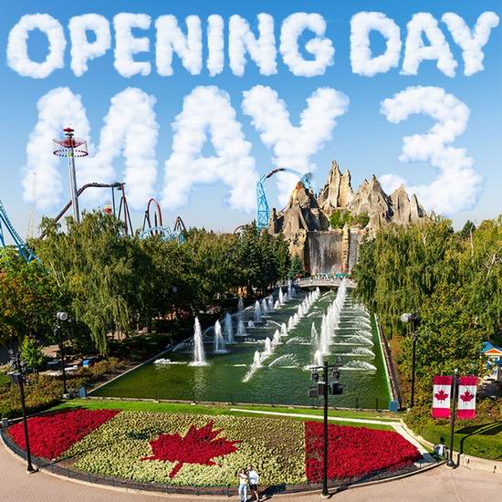 Canada's Wonderland加拿大奇幻乐园开放在即，大规模招聘4000名员工！15岁也能申请！