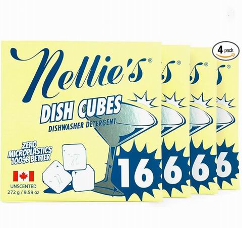  Nellie's 洗碗机洗涤块64块  22.5加元（原价 30加元）