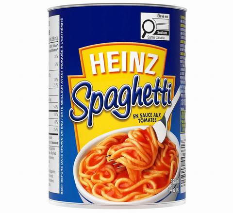  Heinz 番茄芝士意面398毫升  1.54加元