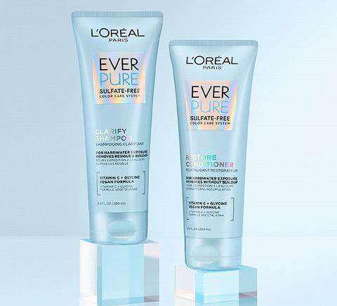 L'Oreal Paris EverPure 无硫酸盐深层清洁修护洗发露200毫升  9.49加元（原价 13.98加元）