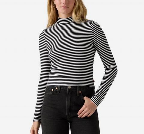  Levi's 条纹高领打底衫 17.98加元