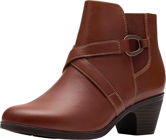  Clarks 女式 Ankle 踝靴 65.85加元（原价 124加元，8.5码）