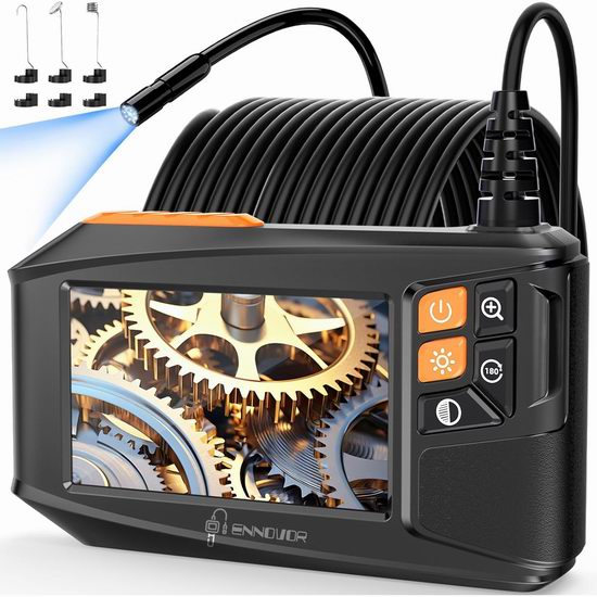 历史新低!Ennovor 10米 1920P 高清内窥蛇管相机5.5折 32.99加元包邮! 历史新低!Ennovor 10米 1920P 高清内窥蛇管相机5.5折 32.99加元包邮!