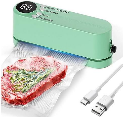  BEFYUS 60Kpa 强劲迷你自动真空保鲜机 12加元（原价 24.9加元）