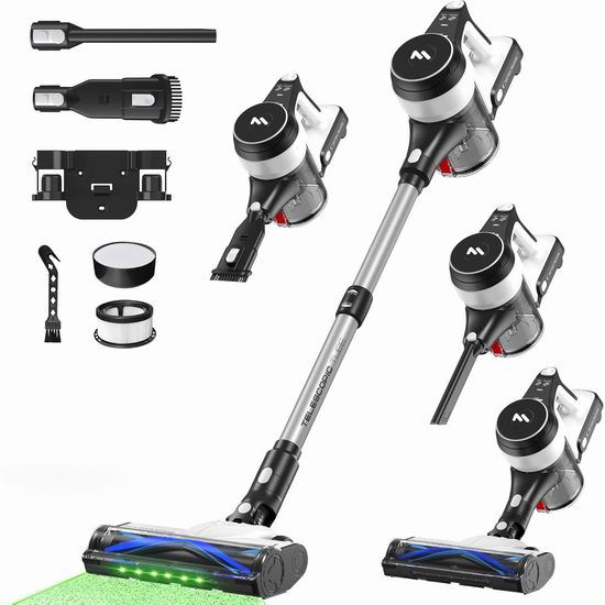  白菜价！历史新低！AlloyMove A01 550W 50KPA 无绳吸尘器3折 69.49加元包邮！
